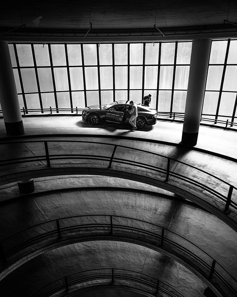 We're obsessed with the beauty of speed and dynamism. On the street...